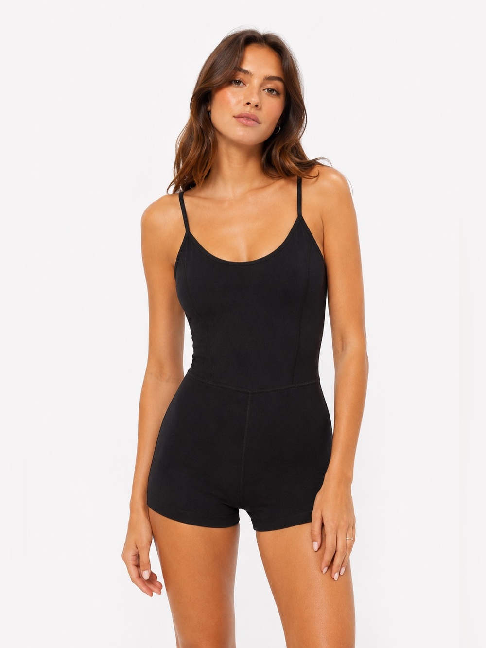 Garage Black Fitted Romper Bodysuit